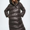 Clothing * | Mango Cloud Winter Coat Mittelbraun