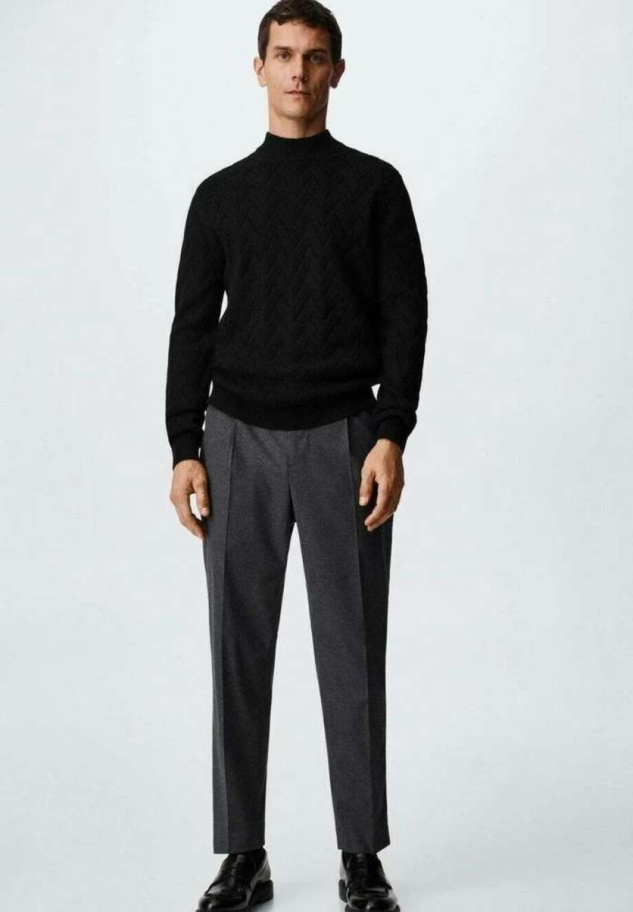 Clothing * | Mango Flecha Jumper Noir