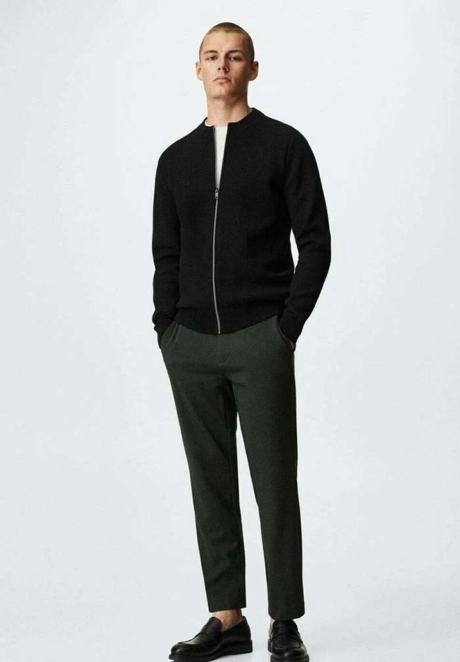 Clothing * | Mango Luxusc Cardigan Schwarz