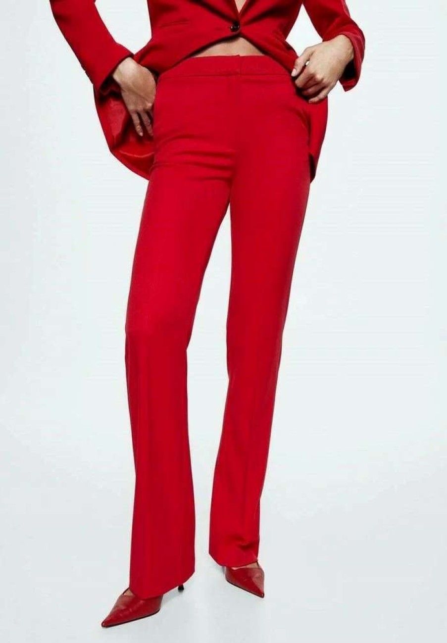 Clothing * | Mango Amberes Trousers Rouge