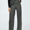 Clothing * | Mango Blake Trousers Grey