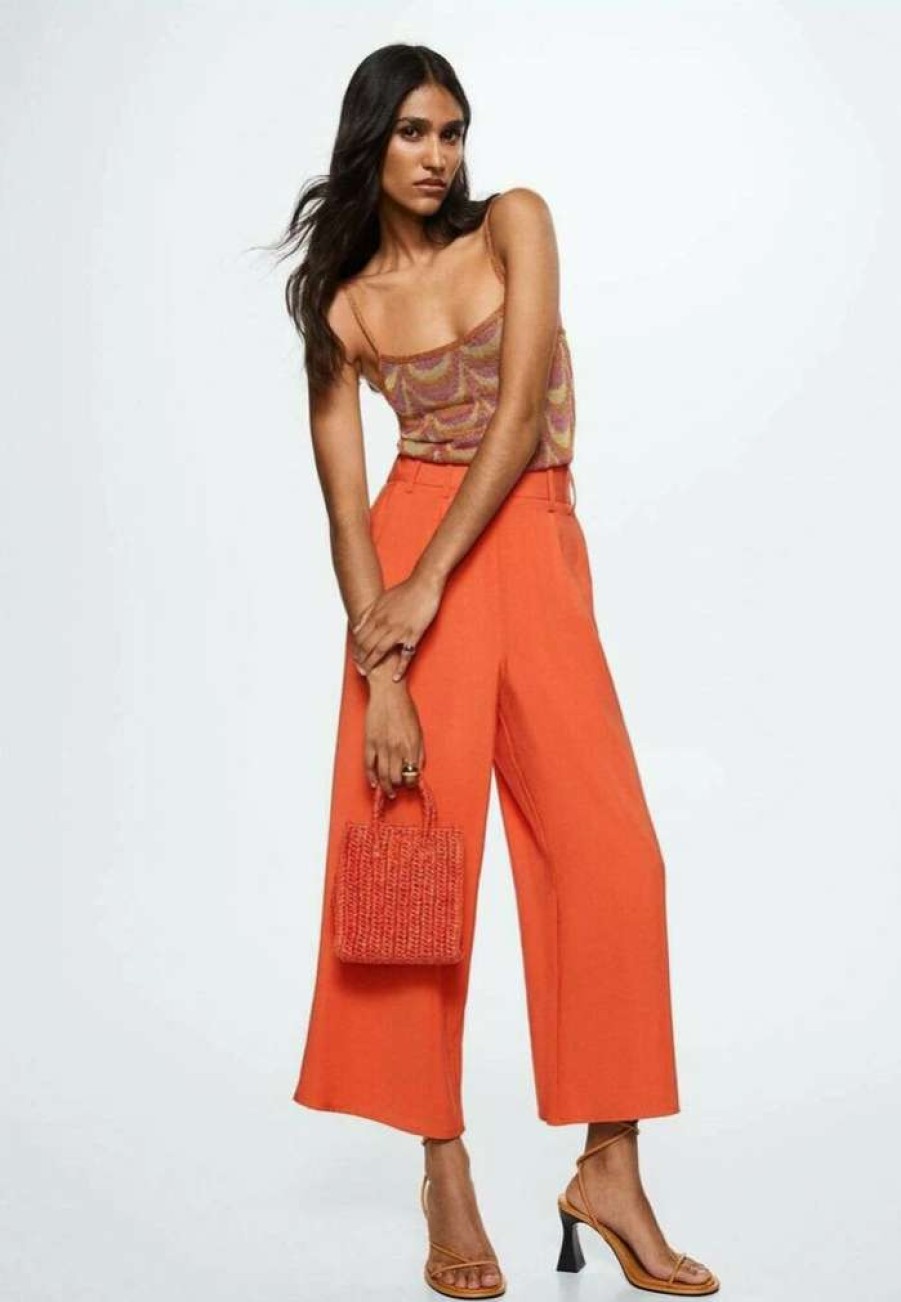 Clothing * | Mango Bosco-H Trousers Corail