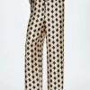 Clothing * | Mango Nieves Trousers Geel