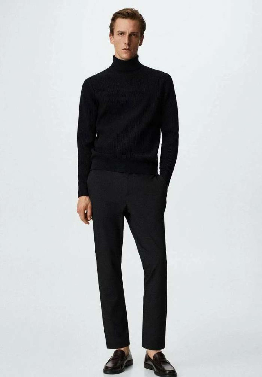 Clothing * | Mango Carino Jumper Zwart