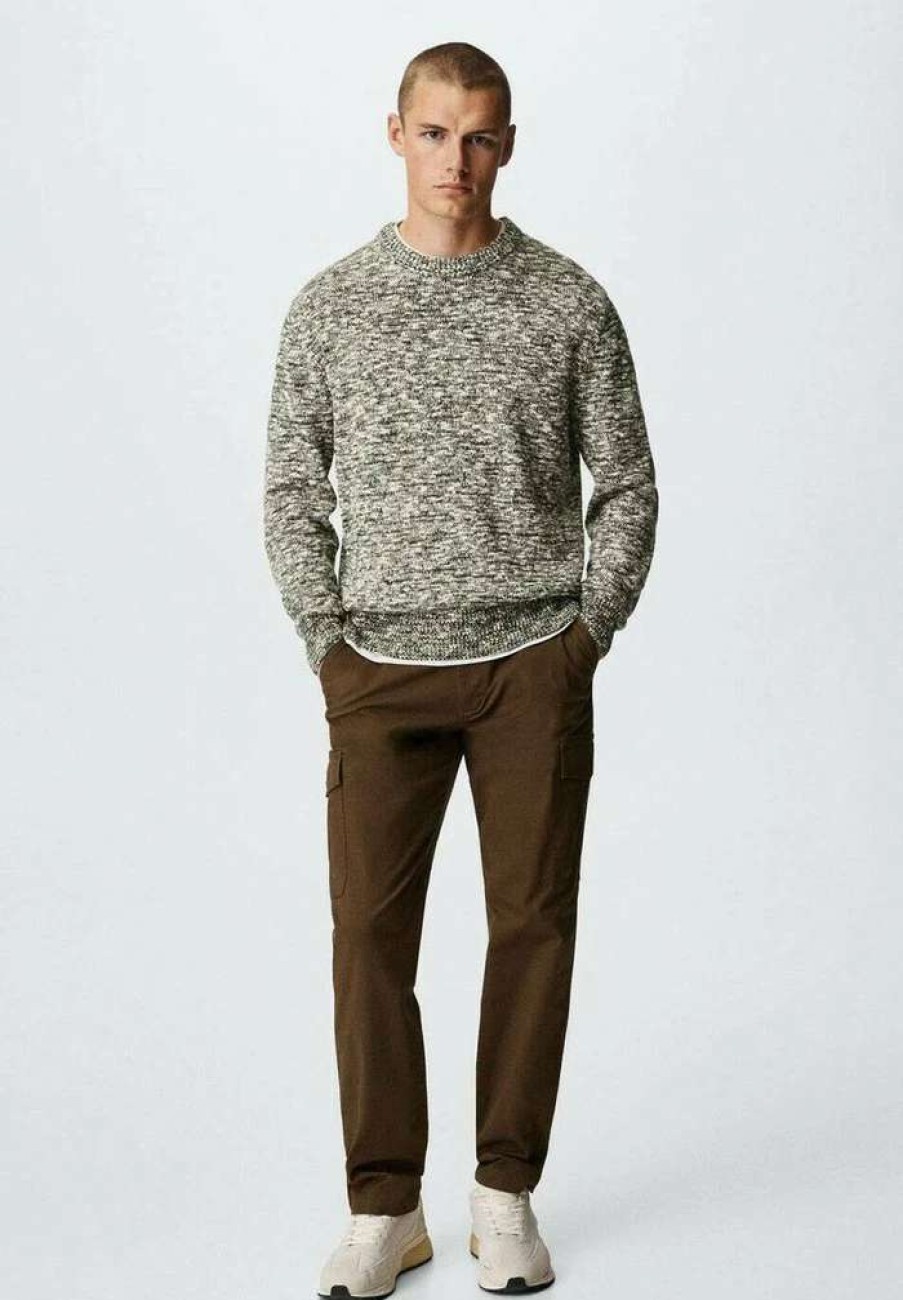 Clothing * | Mango Pepper Jumper Khaki