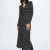 Clothing * | Mango Coco Jumper Dress Black