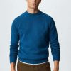 Clothing * | Mango Colina Jumper Himmelblau