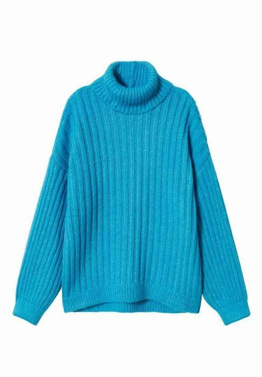 Clothing * | Mango Pitufo Jumper Niebieski