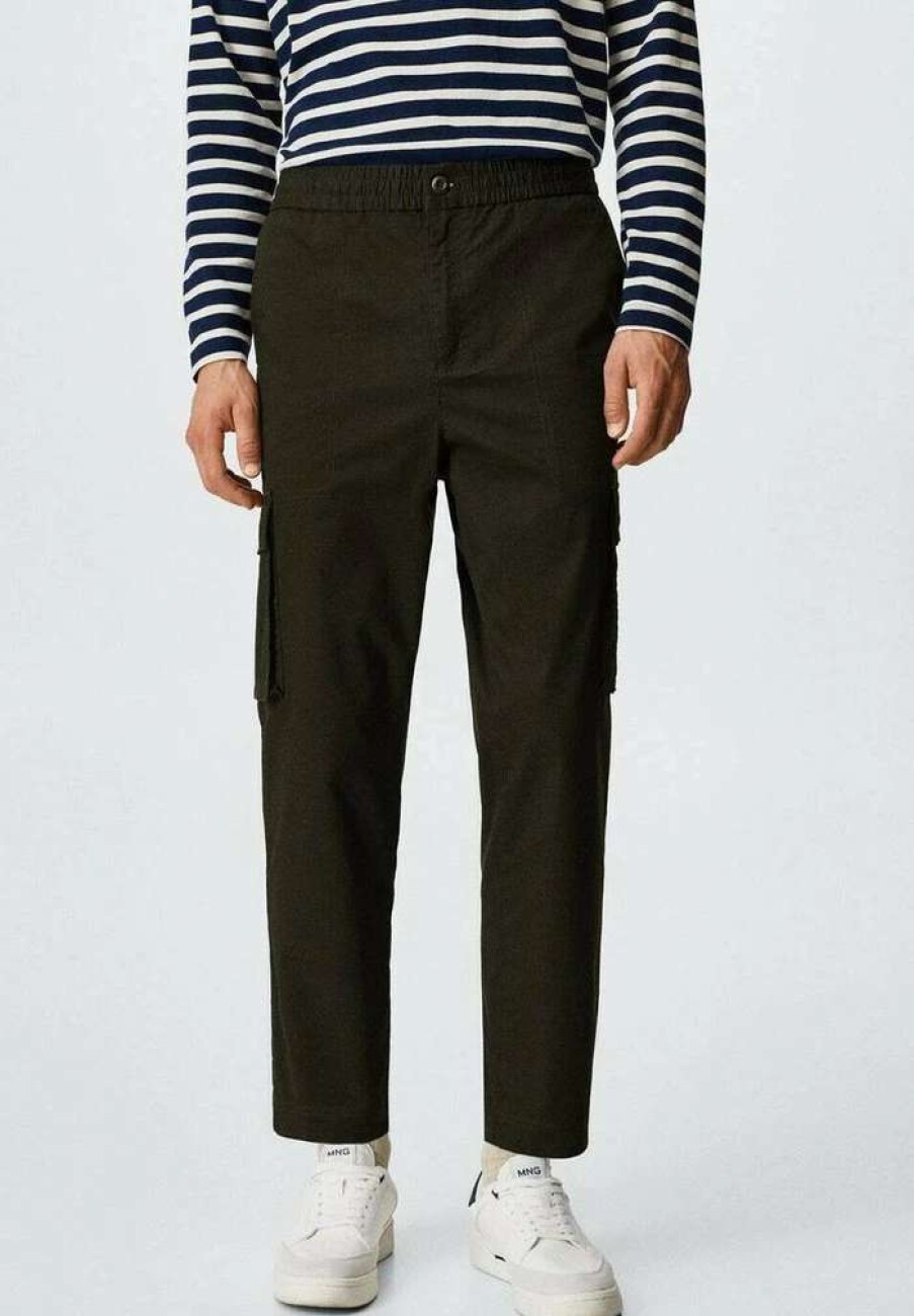 Clothing * | Mango Nakano Cargo Trousers Khaki