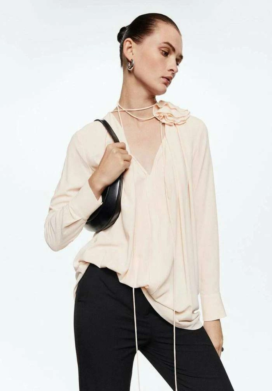 Clothing * | Mango Fresia Blouse Pastel Pink