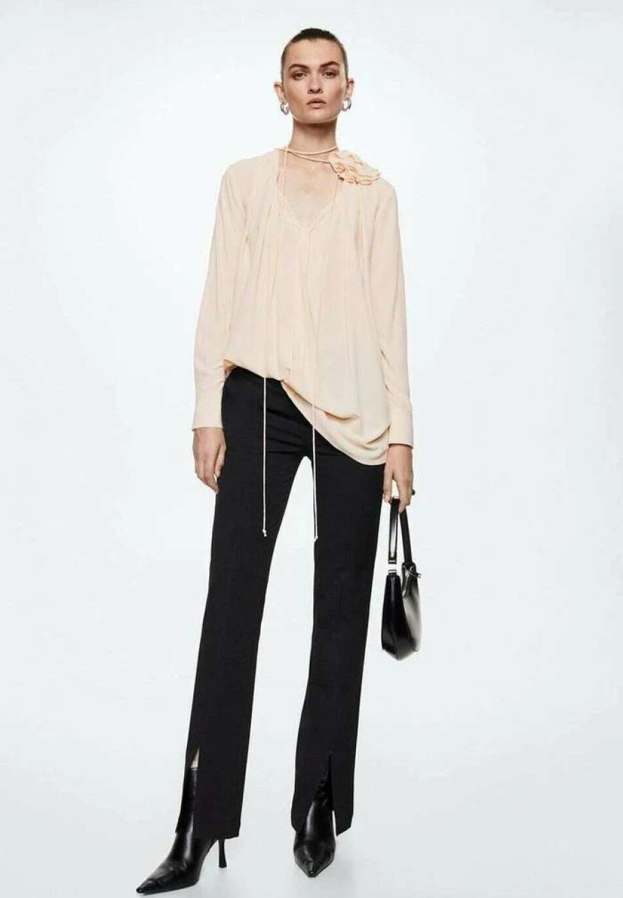 Clothing * | Mango Fresia Blouse Pastel Pink