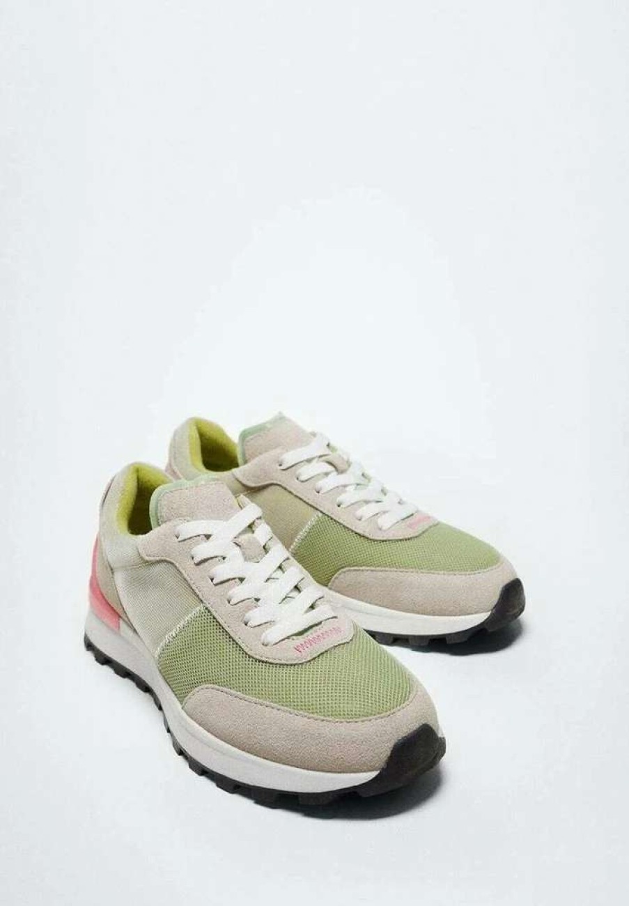 Shoe * | Mango Boston Trainers Light Heather Grey