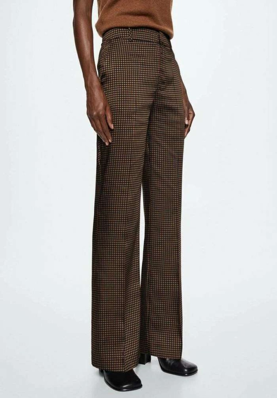 Clothing * | Mango Leonarda Trousers Bruin