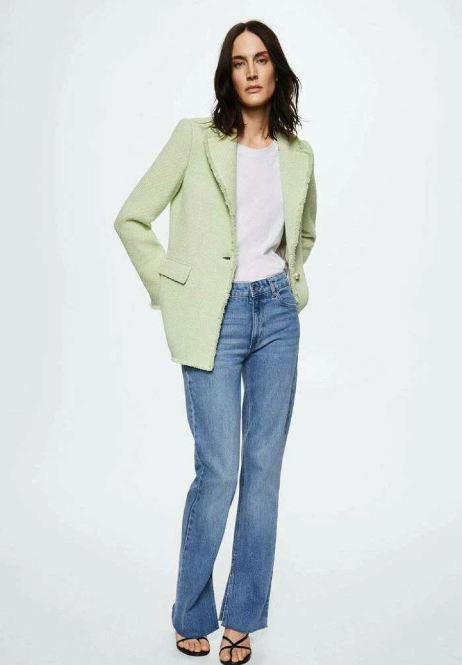 Clothing * | Mango Alfred Blazer Pastellgrun