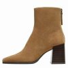 Shoe * | Mango Ankle Boots Tobacco-Braun