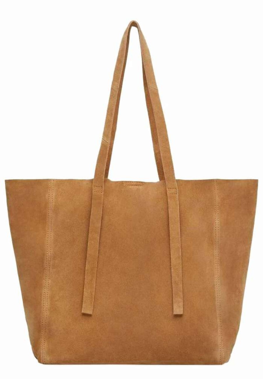 Accessoires * | Mango Fran Tote Bag Marrone Medio