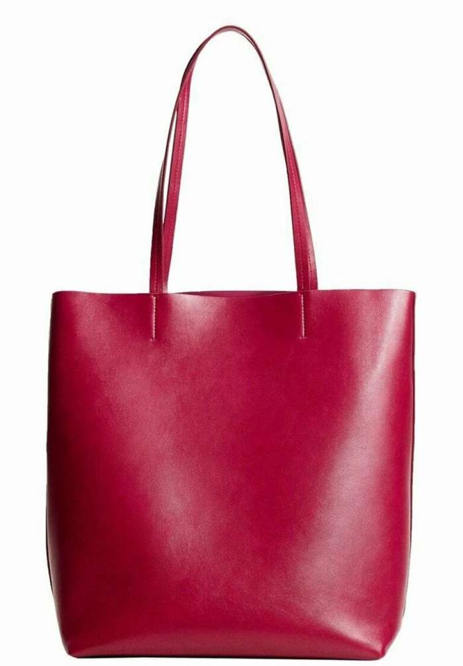 Accessoires * | Mango Rainbow Tote Bag Fuchsia