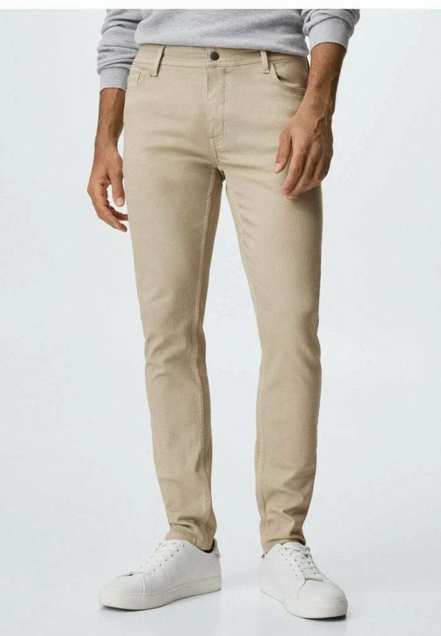 Clothing * | Mango Billy Trousers Beige