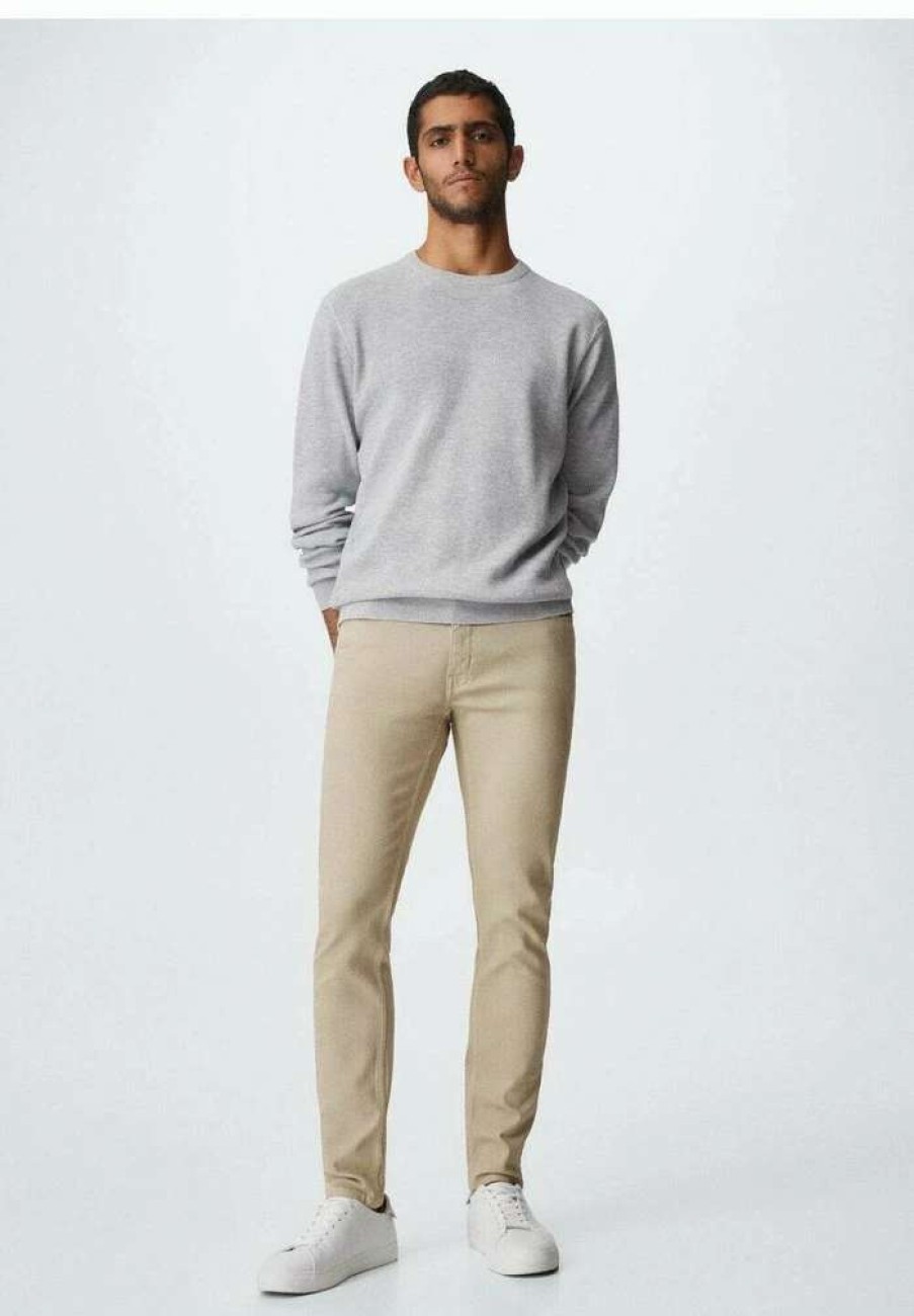 Clothing * | Mango Billy Trousers Beige