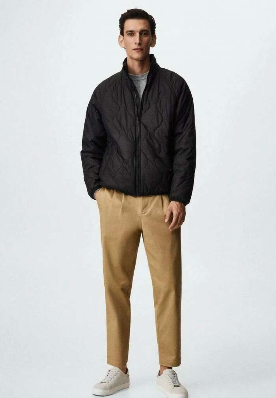 Clothing * | Mango Sidi Light Jacket Schwarz