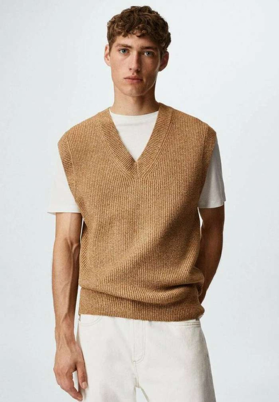 Clothing * | Mango Bastian Jumper Beige