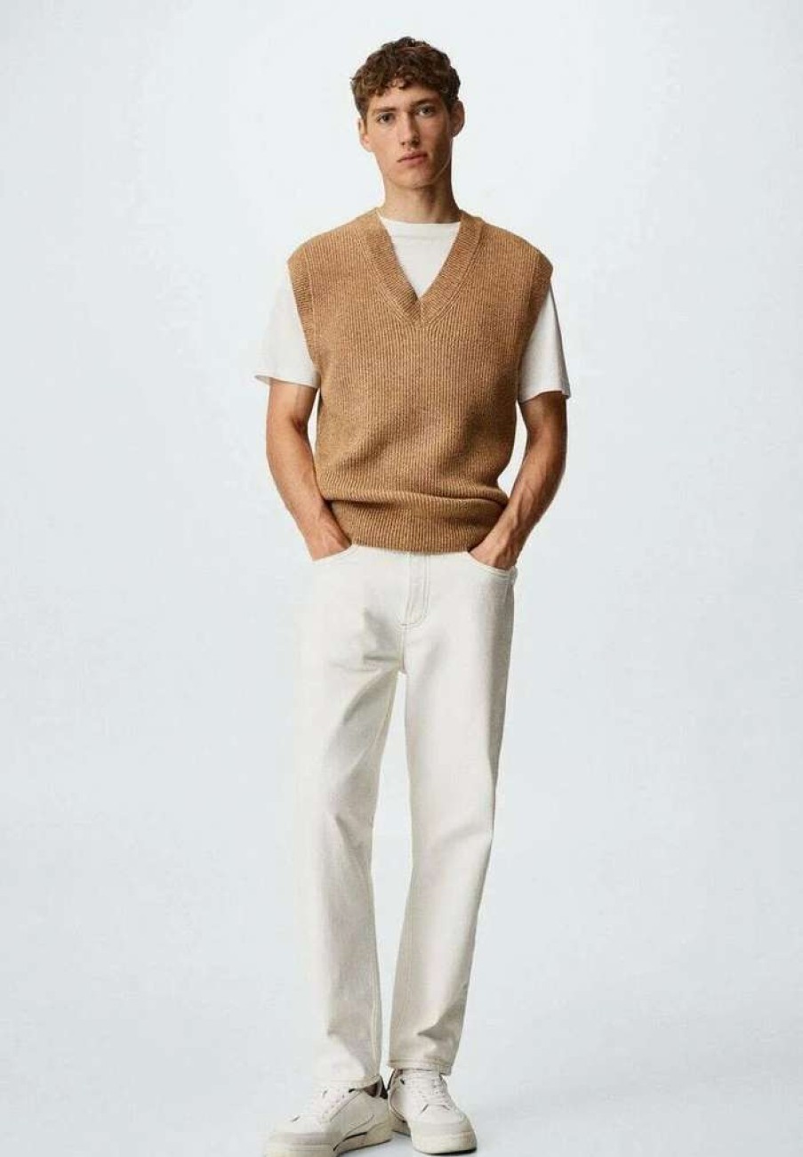 Clothing * | Mango Bastian Jumper Beige