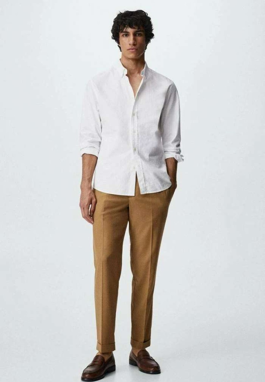 Clothing * | Mango Trieste Trousers Tabac