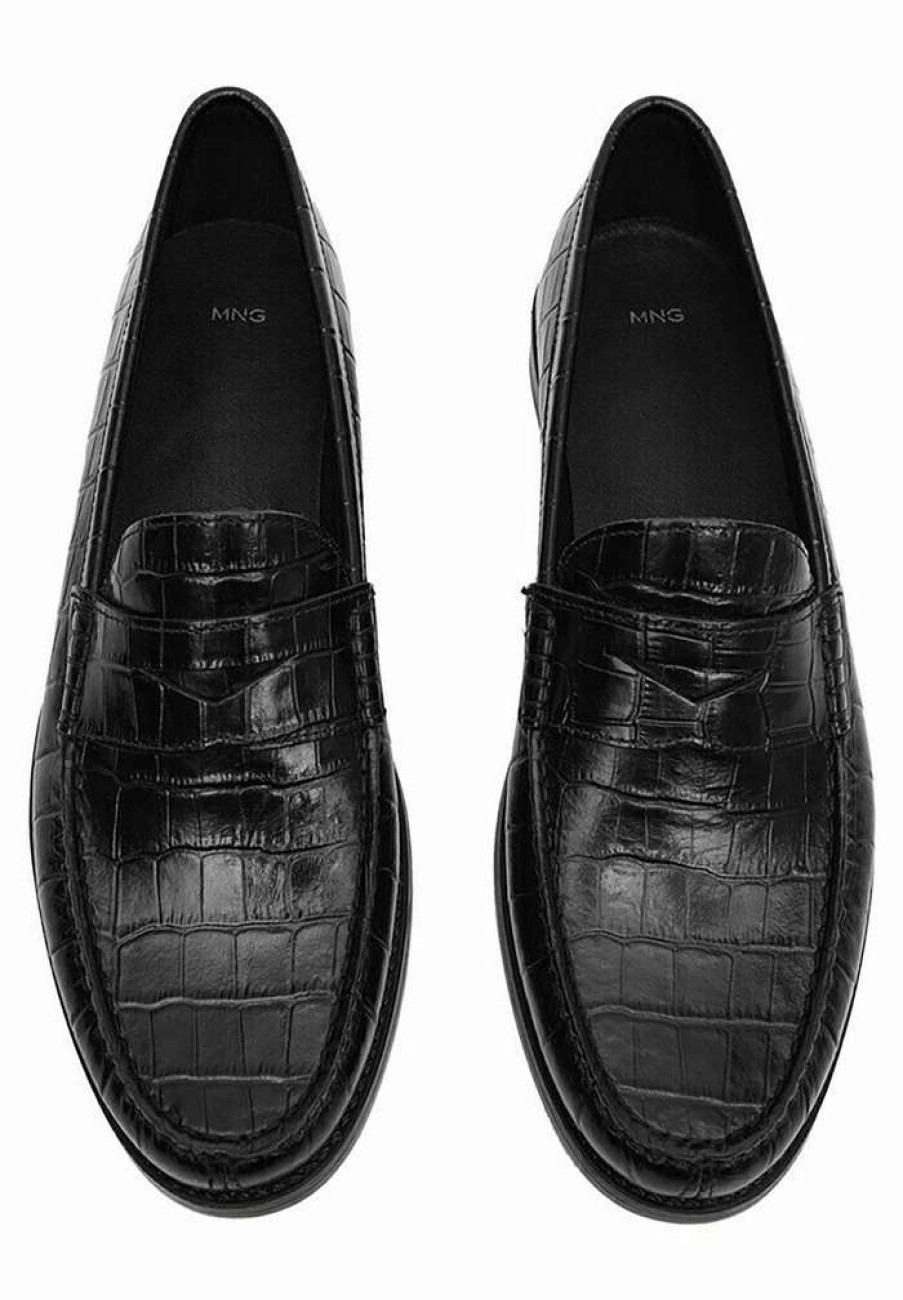 Shoe * | Mango Clasicro Slip-Ons Schwarz