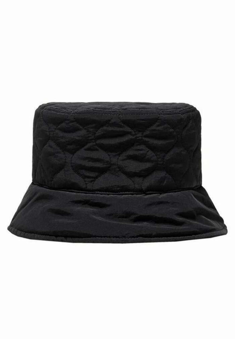 Accessoires * | Mango Padbucke Hat Schwarz