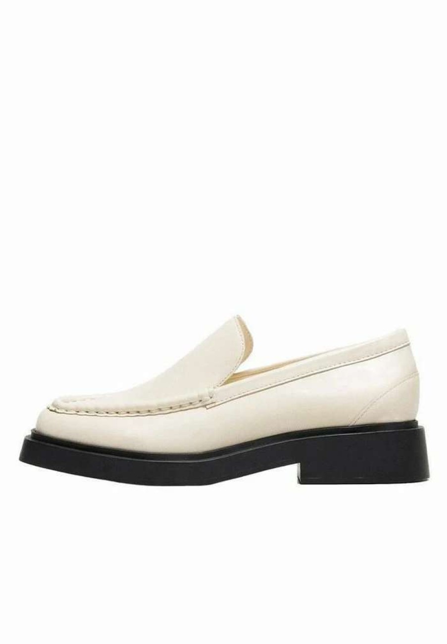 Shoe * | Mango Slip-Ons Hvid