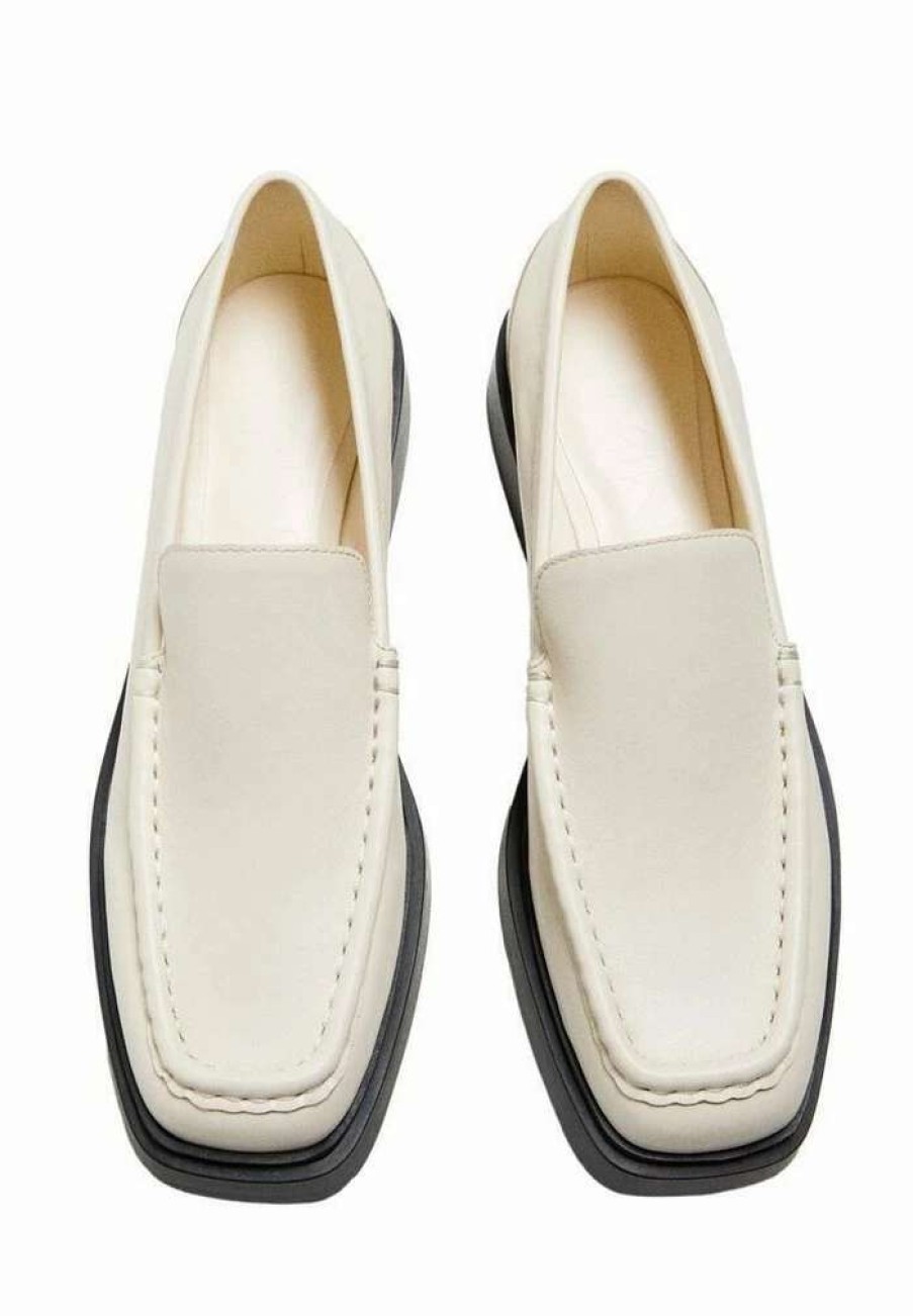 Shoe * | Mango Slip-Ons Hvid