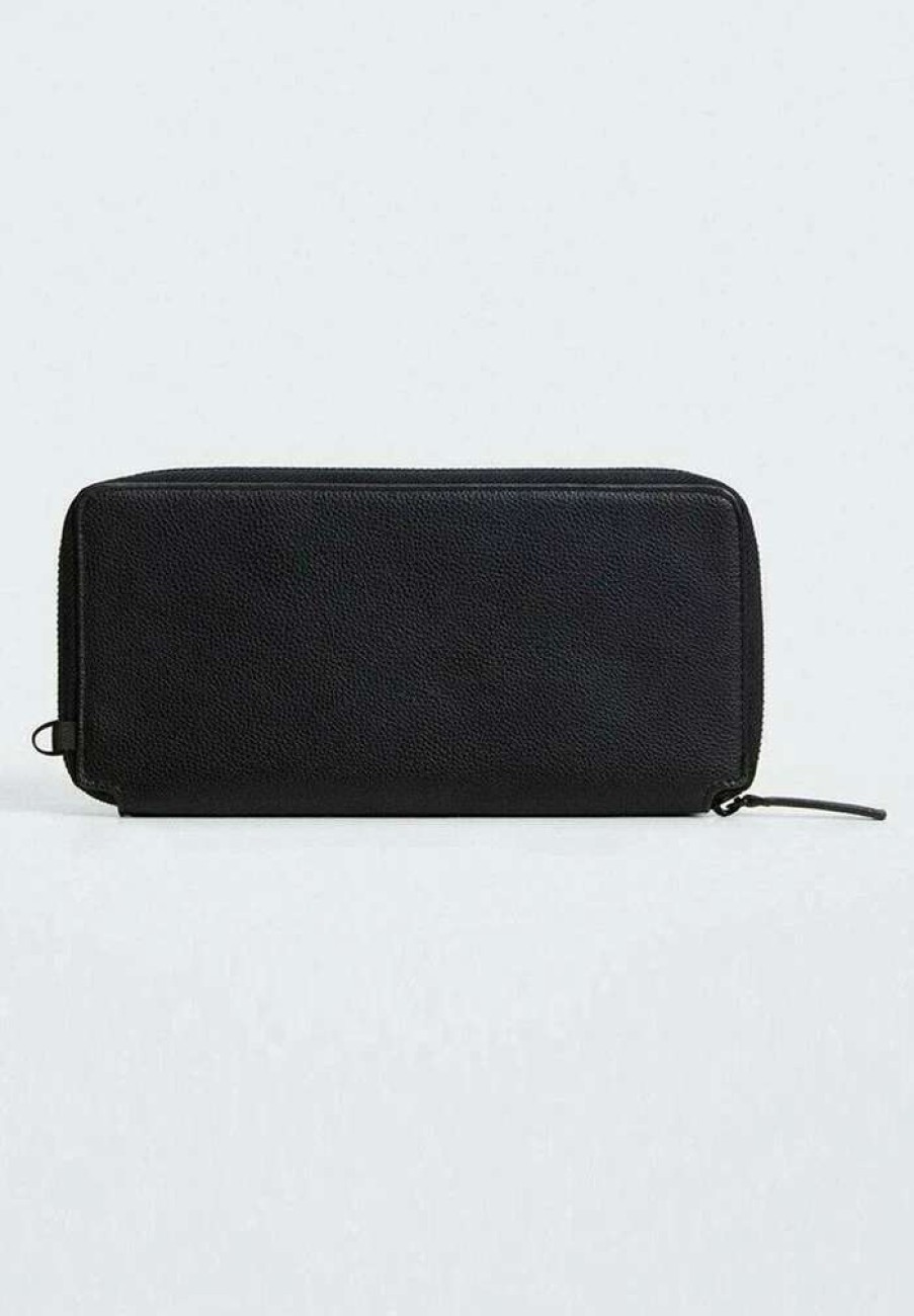 Accessoires * | Mango Victoria Wallet Zwart