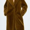 Clothing * | Mango Chilly Winter Coat Senfgelb