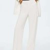 Clothing * | Mango Snowy-L Trousers White