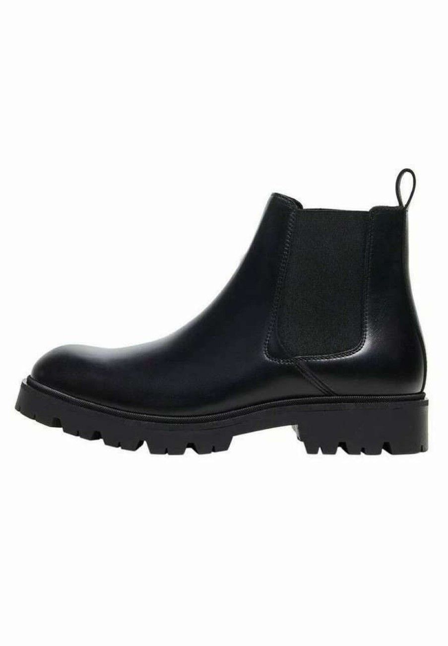 Shoe * | Mango Sion Classic Ankle Boots Schwarz