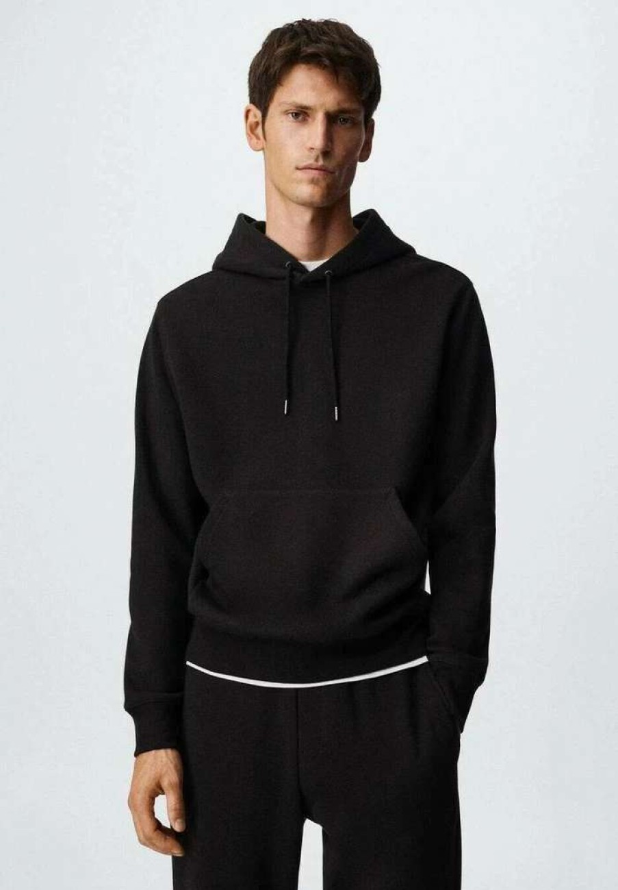 Clothing * | Mango Bono Hoodie Noir