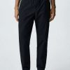 Clothing * | Mango Gunma Tracksuit Bottoms Dark Navy