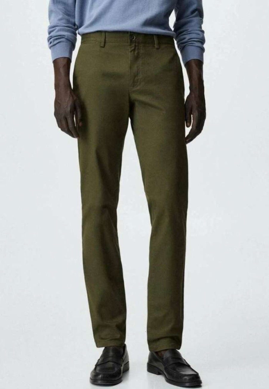 Clothing * | Mango Barna Chinos Mittelgrun