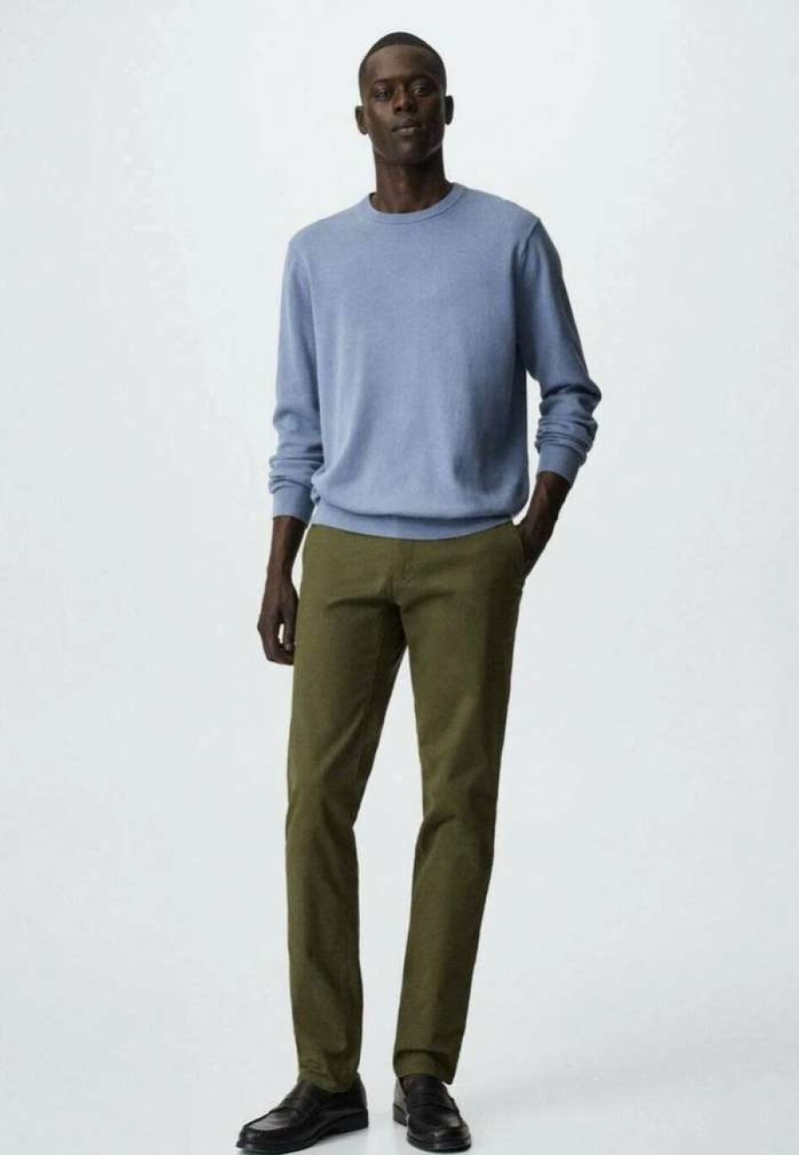 Clothing * | Mango Barna Chinos Mittelgrun