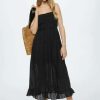 Clothing * | Mango Elena Day Dress Noir