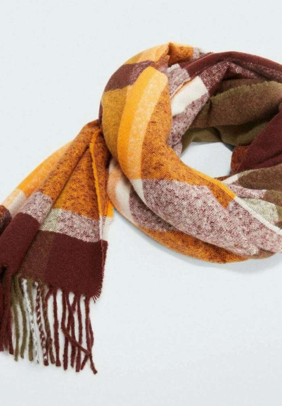 Accessoires * | Mango Grace Scarf Orange