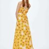 Clothing * | Mango Rita Maxi Dress Jaune