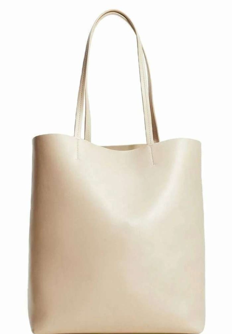 Accessoires * | Mango Rainbow Tote Bag Blanco Roto