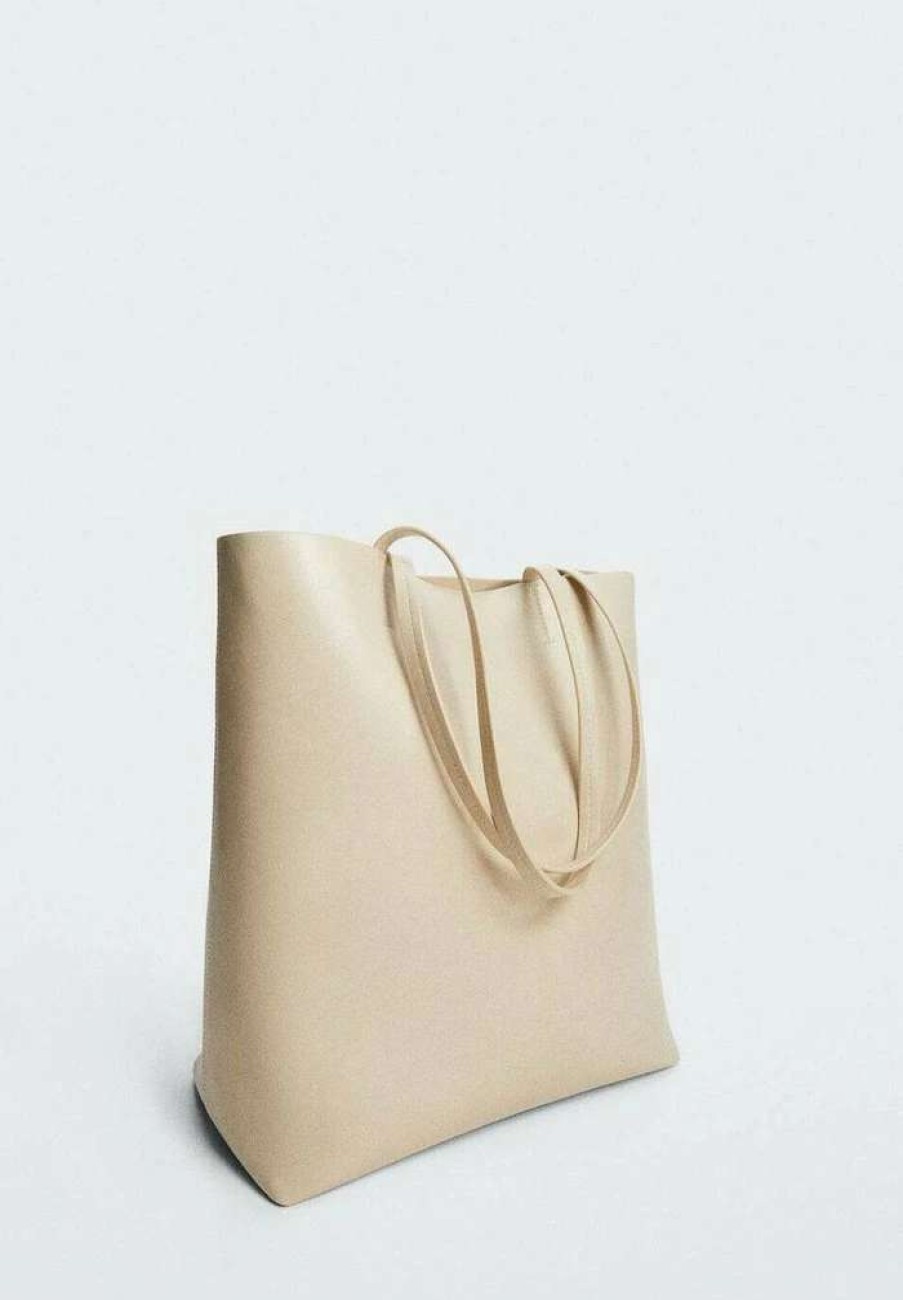 Accessoires * | Mango Rainbow Tote Bag Blanco Roto