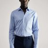 Clothing * | Mango Formal Shirt Blue