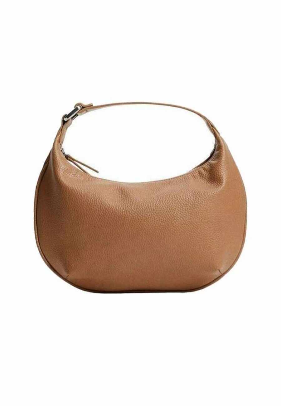 Accessoires * | Mango Kandy Handbag Marron Moyen