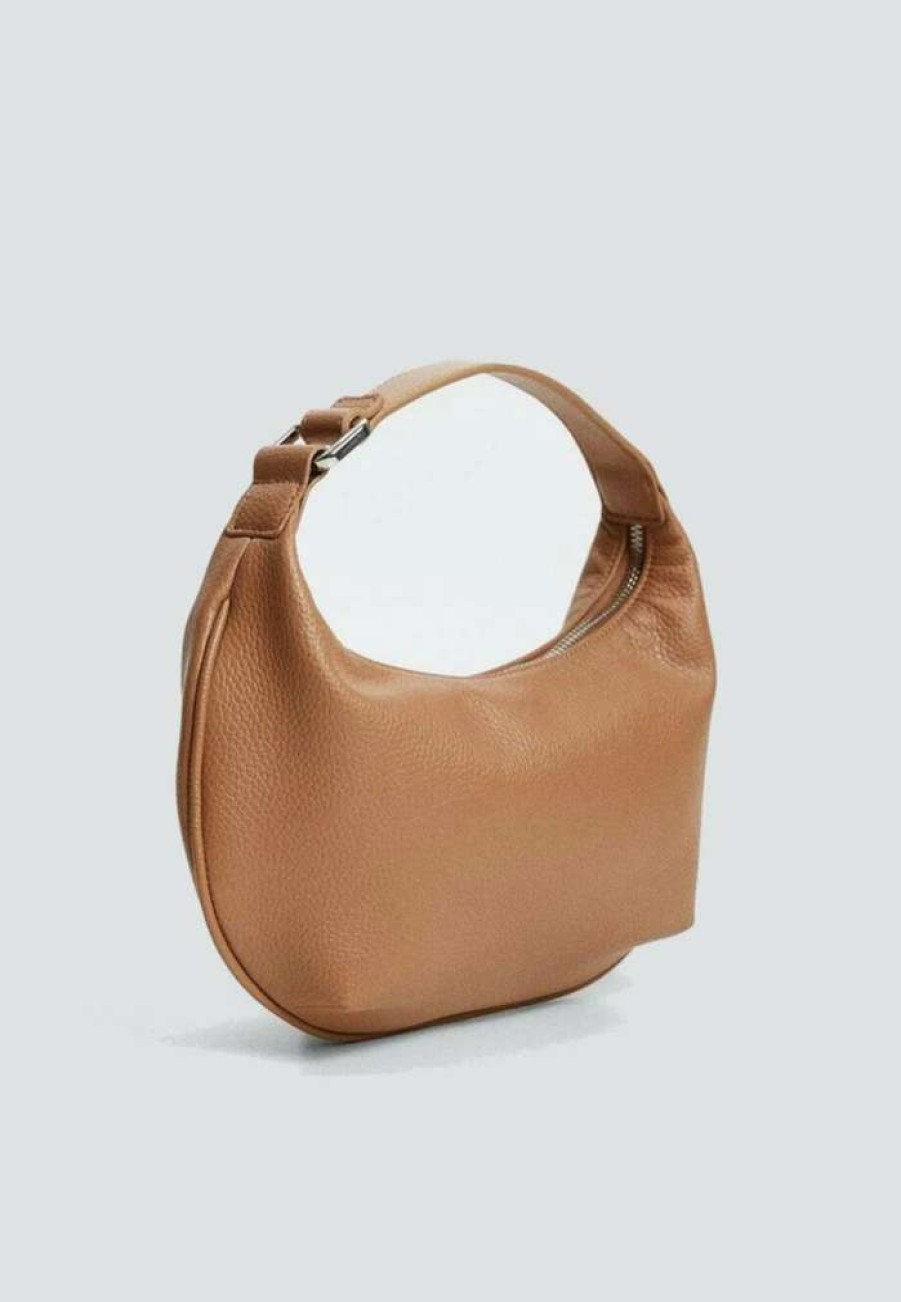 Accessoires * | Mango Kandy Handbag Marron Moyen