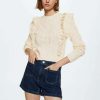 Clothing * | Mango Farwest Jumper Bezova