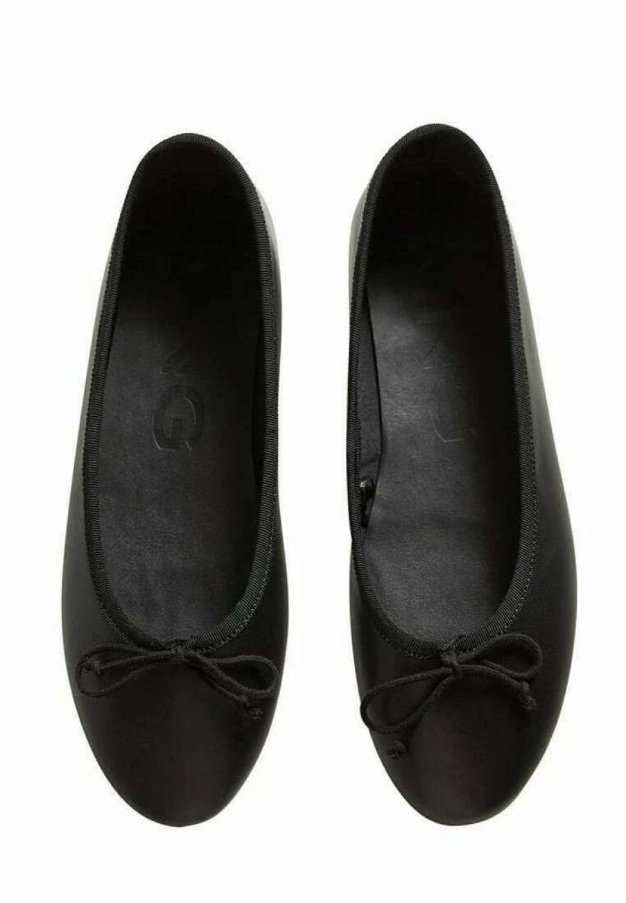 Shoe * | Mango Paso Ballet Pumps Schwarz