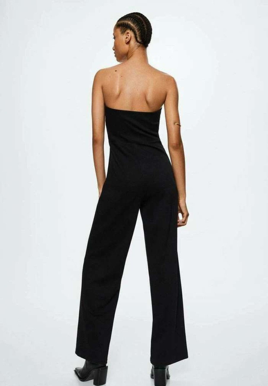 Clothing * | Mango Bismark Jumpsuit Black